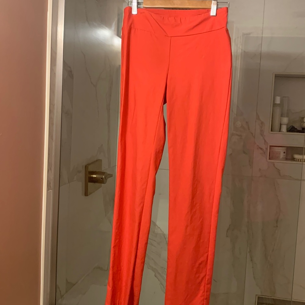 J Mc Laughlin Masie Pants Size 4 Caicos Coral